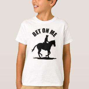 Wette auf mich - Pferderennen T-Shirt