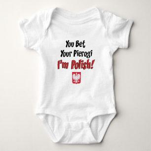 Wette Dein Pierogi Polnisch Baby Strampler
