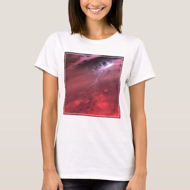 Wetter auf einem braunen Zwergstern. T-Shirt (Vorderseite)