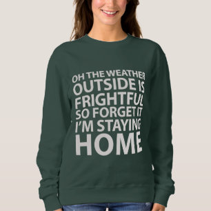 Wetter ist schreckliche Strickjacke Sweatshirt