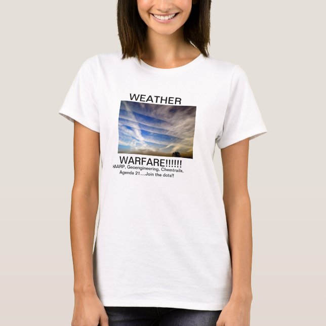 WETTER-KRIEGSFÜHRUNG!!! T-Shirt (Vorderseite)