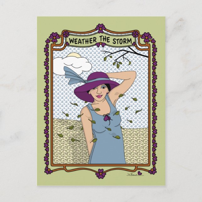 Wetter: Storm_A_ Postkarte (Vorderseite)