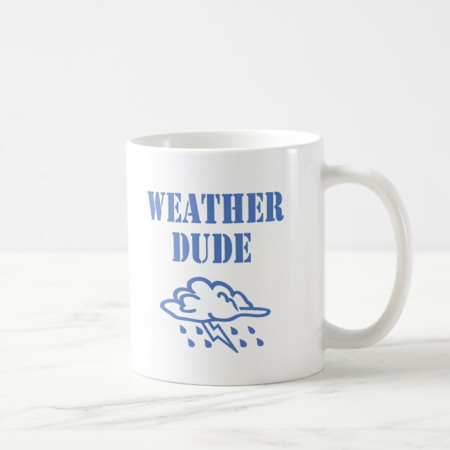Wetter-Typ-Tasse Kaffeetasse (Rechts)