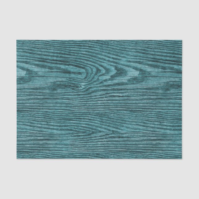Wetterbezug Holztextur Aqua Seidenpapier (Vorderseite)