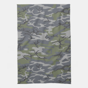 Wetterfertige Camouflage Küchentuch