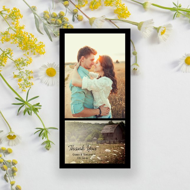 Wetterfreunde Hochzeit Dankeschön Foto Dankeskarte (Von Creator hochgeladen)