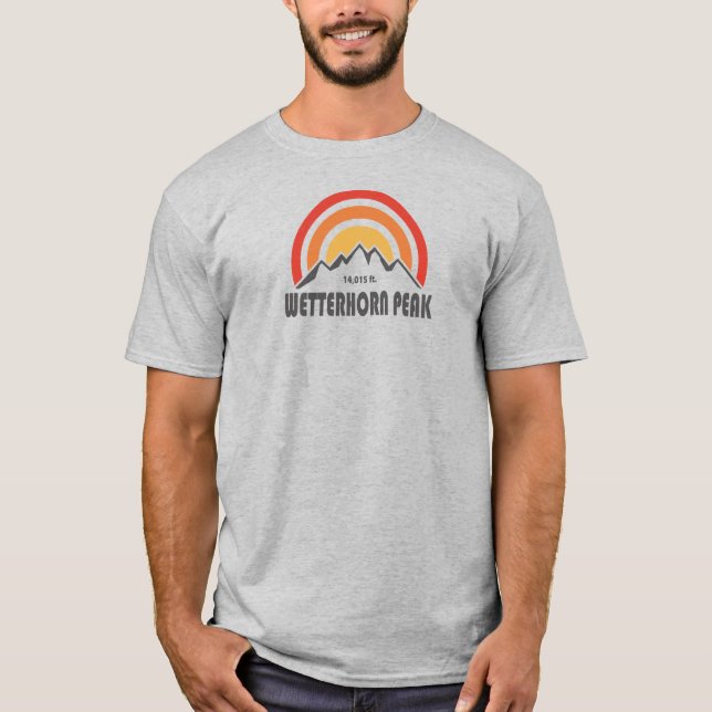 Wetterhorn Peak T-Shirt (Vorderseite)