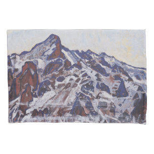 Wetterhornberg (Schneewinterlandschaft) Kissenbezug