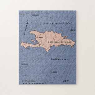 Wetterkarte Hispaniola