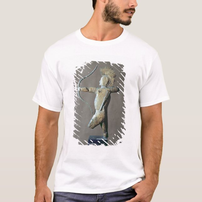 Wetterschaufel in Form eines amerikanischen T-Shirt (Vorderseite)