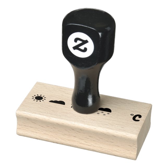Wetterstempel Gummistempel (Stempel)