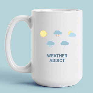 Wettersymbole Kaffeetasse