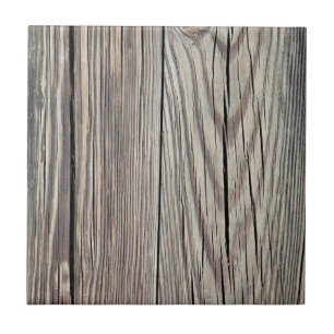 Wettertes Holzplanken mit Korn Hintergrund Vorlage Fliese
