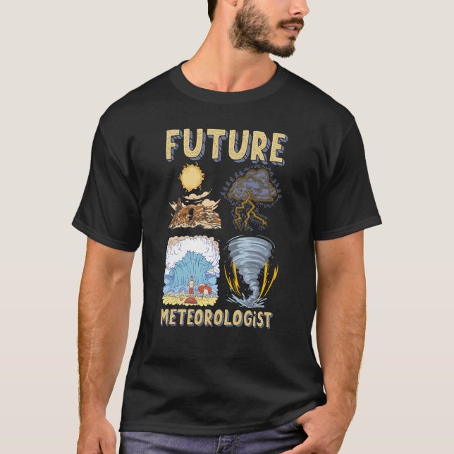 Wettervorhersage T-Shirt (Vorderseite)