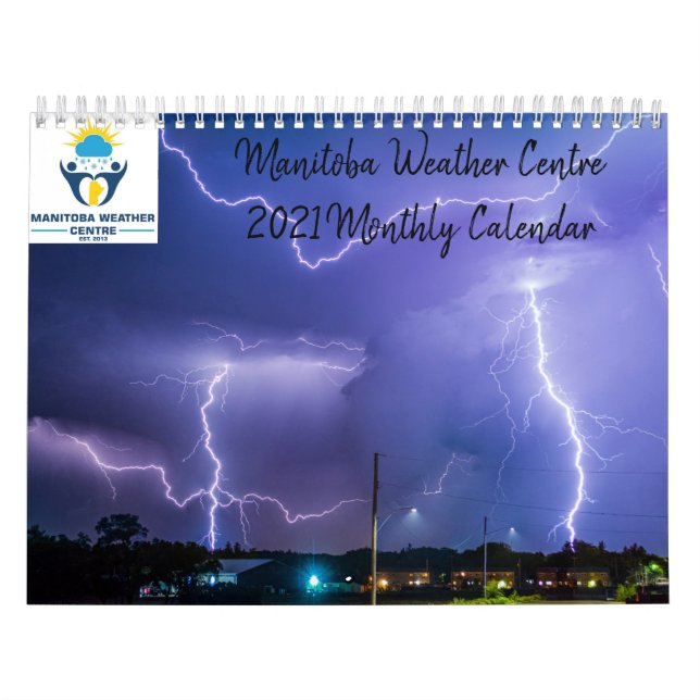 Wetterzentrum Manitoba 2021 Monatlicher Kalender (Titelbild)