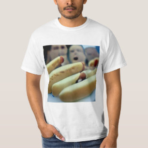 Wettkampf um das Essen von Hot Dog T-Shirt