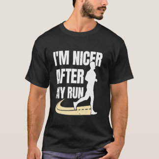 Wettläufer NACH MEINEM RUN-Joggen Funny Marath NIC T-Shirt