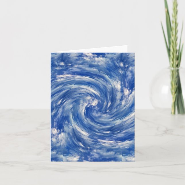 Wetzende Wolken...... Karte (Vorderseite)