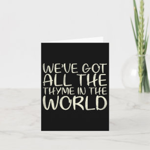 Weve Got alle Thyme in der Welt Design für Bri Karte
