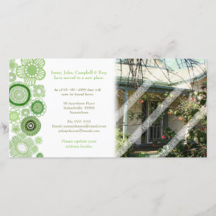 Weve Moved Changed Address Announcement Foto Card Ankündigung
