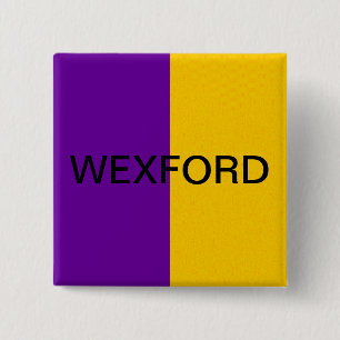 Wexford Flag Button Abzeichen