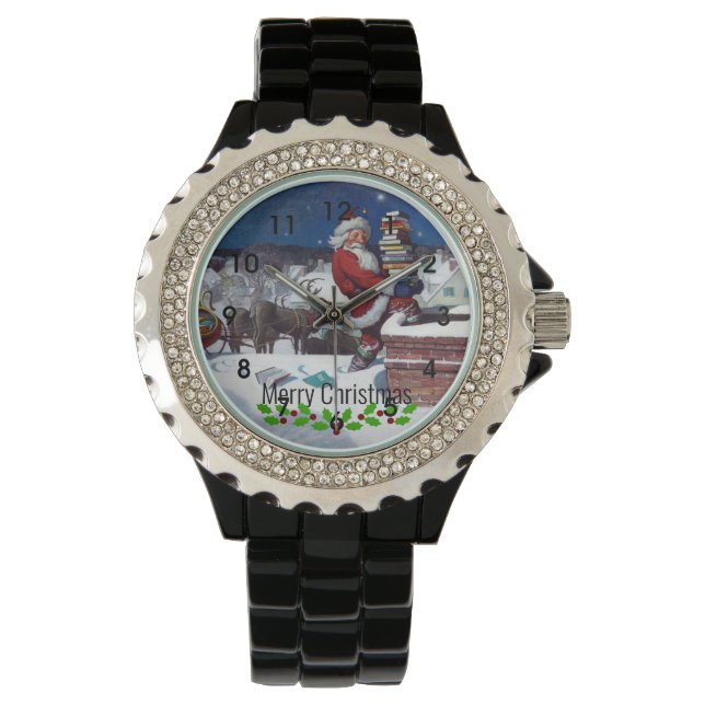 Weyeth - Weihnachtsbücher für Weihnachten Armbanduhr (Vorderseite)