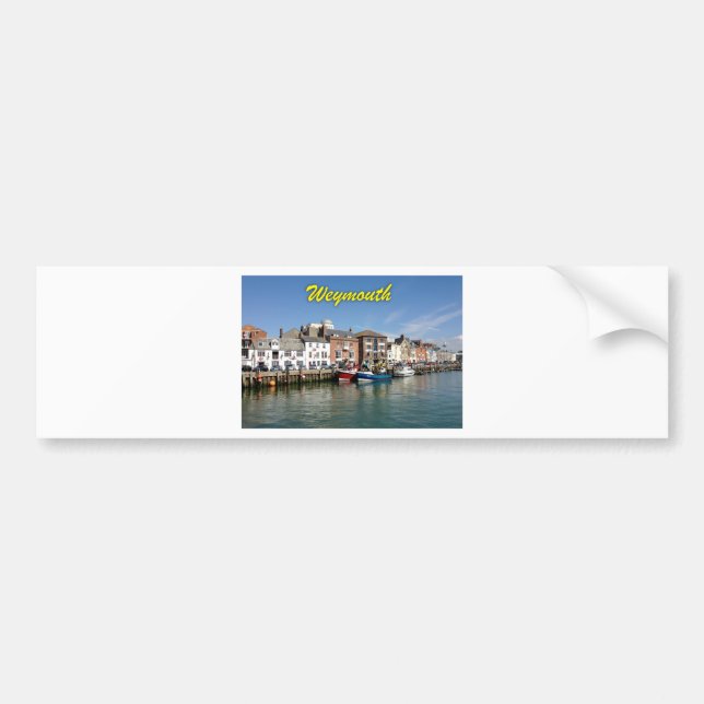 Weymouth - Berufliches Foto. Autoaufkleber (Vorne)