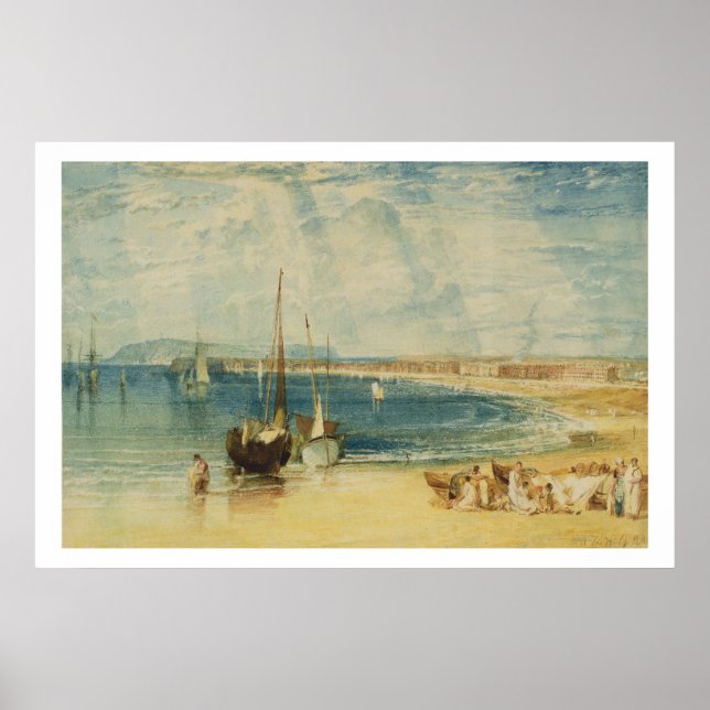 Weymouth, c.1811 (w/c auf Papier) Poster (Vorne)