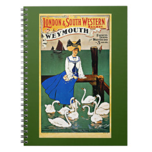 Weymouth Travel, Vintag, Notizblock