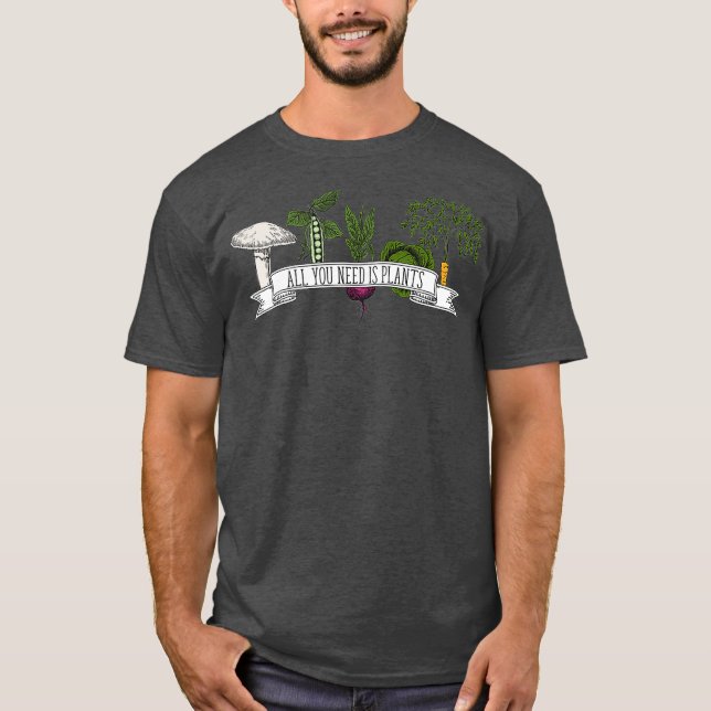 WFPB auf der Grundlage der Pflanze Essen Pflanze V T-Shirt (Vorderseite)