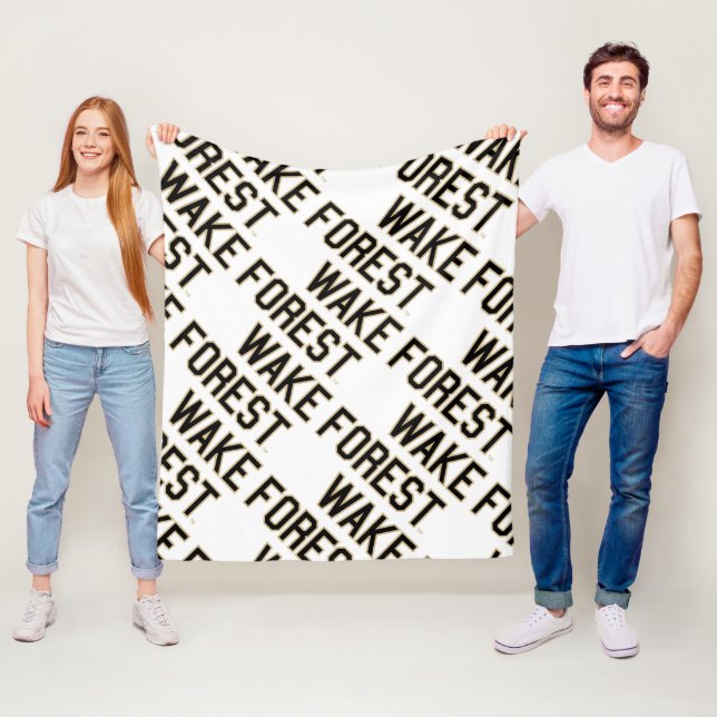 WFU | Geweckt Wald Fleecedecke (Beispiel)