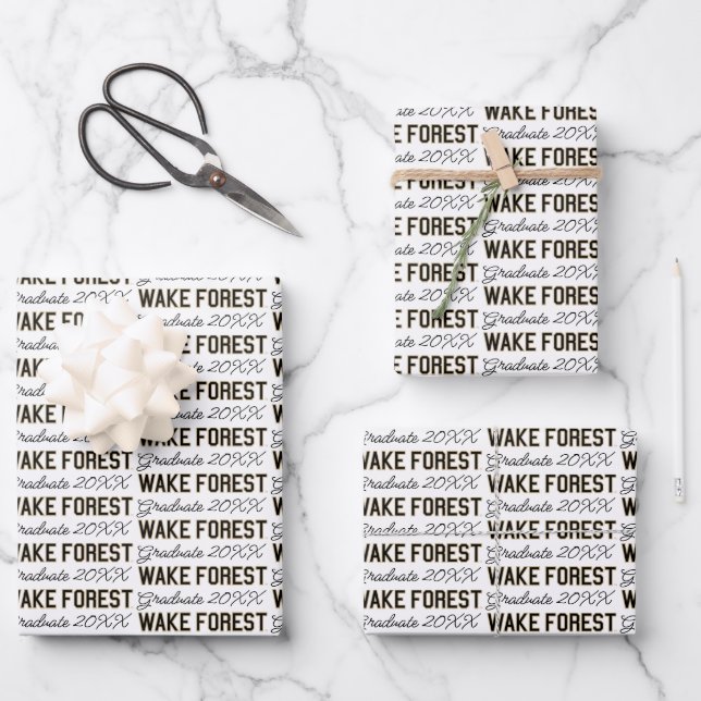 WFU | Geweckt Wald Geschenkpapier Set (Vorderseite)