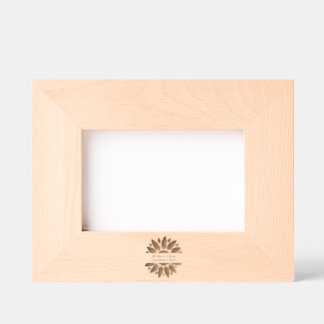 WGGC Holz Bilderrahmen 4" x 6" Geätzte Rahmen