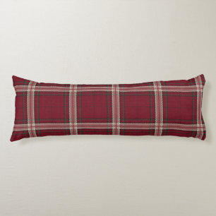WGs Plaid Deep Red und Ivory aus Aperitif Seitenschläferkissen