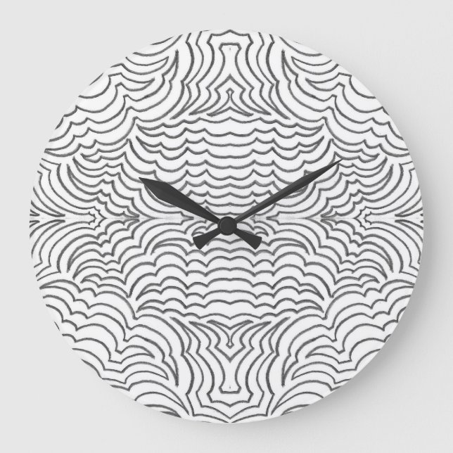 WGTT-Uhr Große Wanduhr (Vorderseite)