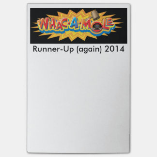 whac eine Mole Post-it Klebezettel