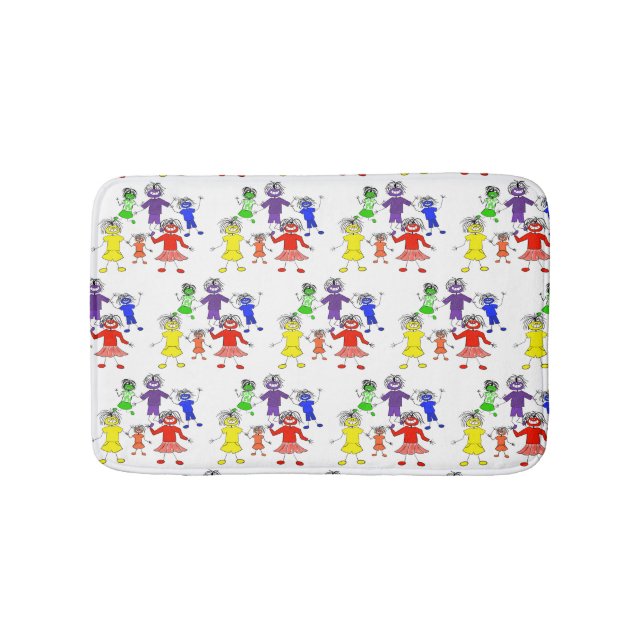 Whack-A-Do Badematte (Vorderseite)