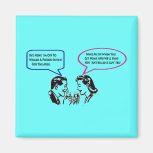 Whack einen Snitch verdrehten Magnet