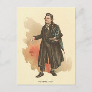 Whackford Squeers, Kyd, Dickens Nicholas Nickleby Postkarte
