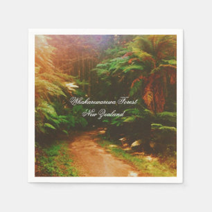 Whakarewarewa-Wald, Rotorua, Neuseeland Serviette