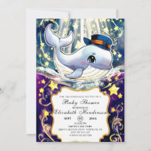 Whale-Baby-Dusche