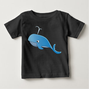 Whale - Baby Fine Jersey T - Shirt 