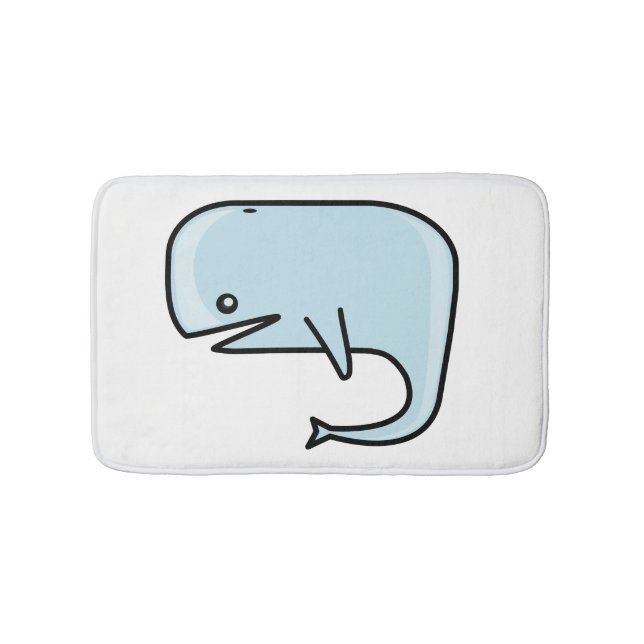 Whale Badematte (Vorderseite)