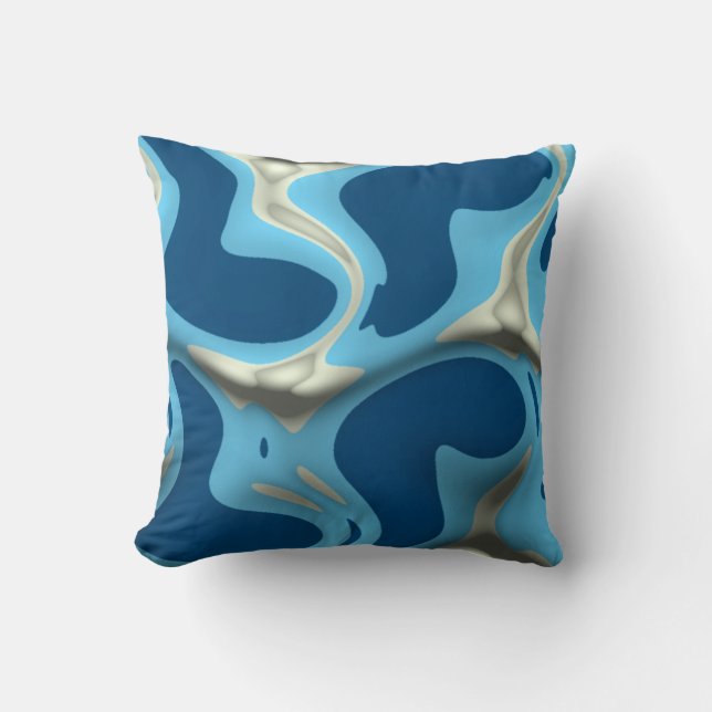 Whale colours  kissen (Vorderseite)