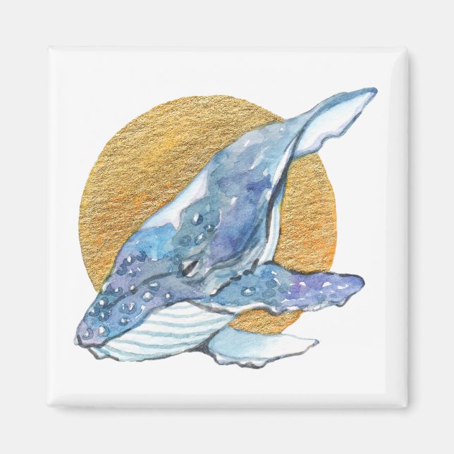 Whale Dream Magnet (Vorne)