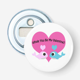 Whale du mein Valentine? Flaschenöffner