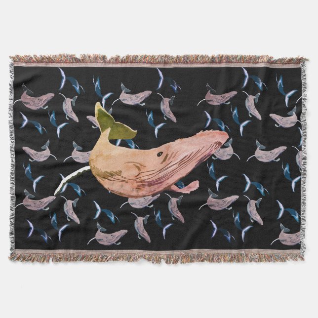 Whale Friend Decke (Vorderseite)