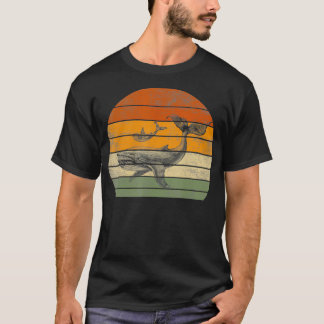 Whale Geschenke für Frauen Männer Funny Whale Prin T-Shirt