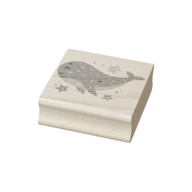 Whale Gummistempel (Stempel)