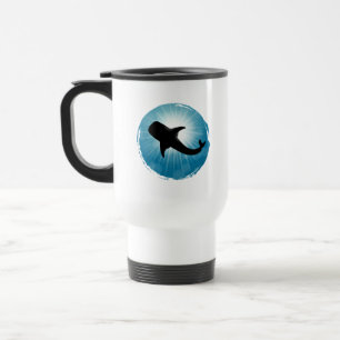 Whale Hai Unterwasser Wasserleben Reisebecher